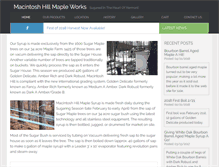 Tablet Screenshot of macintoshhill.com